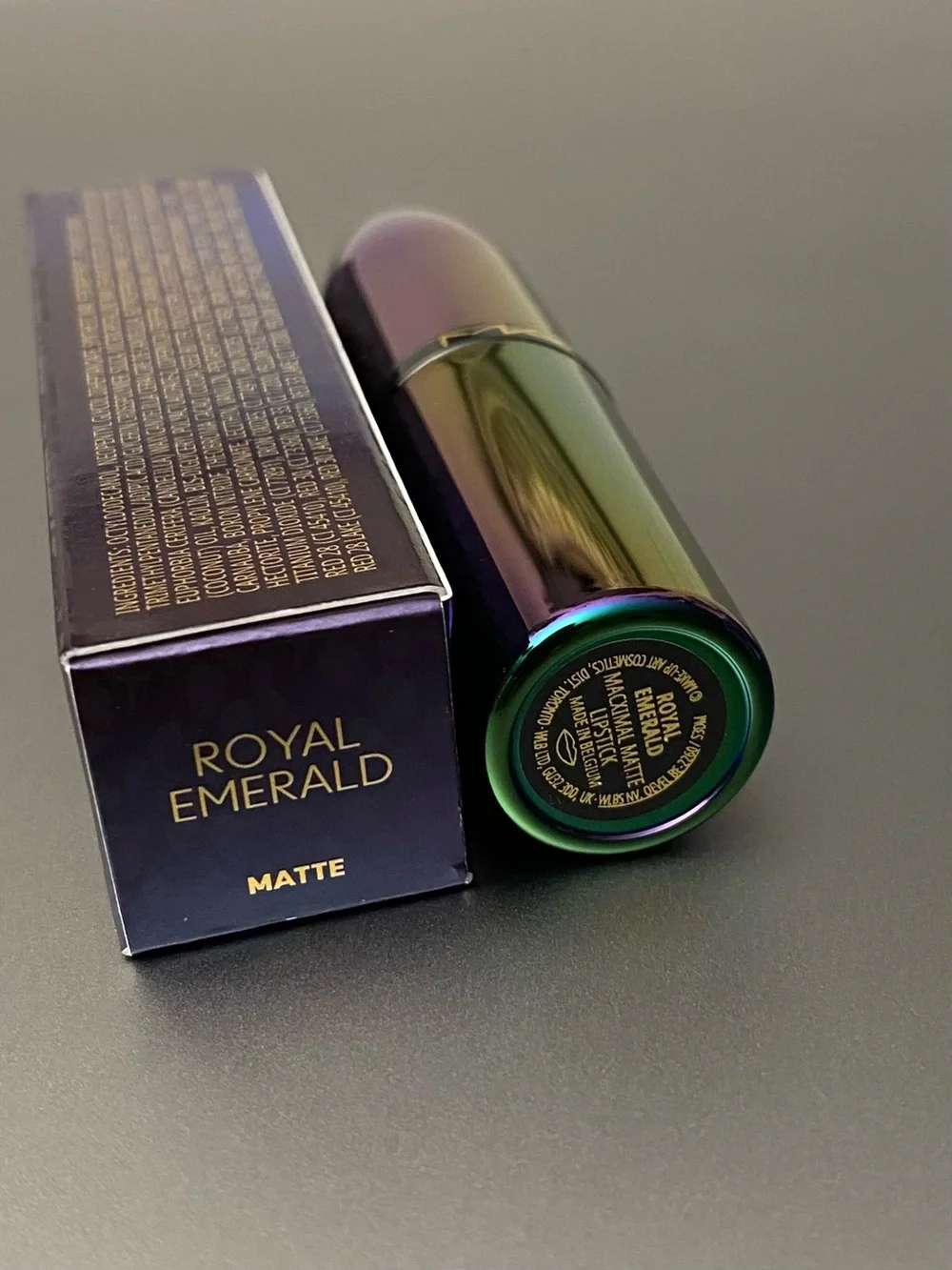 MAC “Royal Emerald” Matte Lipstick ~ Luxe Luck